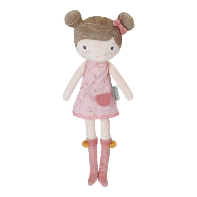 Cuddle Doll Rosa 50cm Pink Flowers Little Dutch