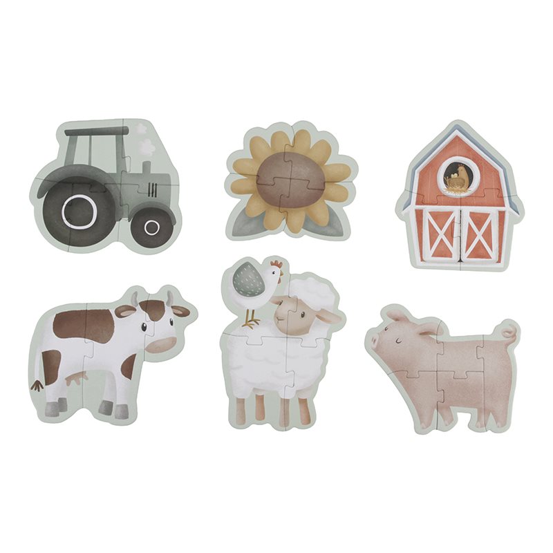 Conjunto Puzzles "Little Farm" Little Dutch