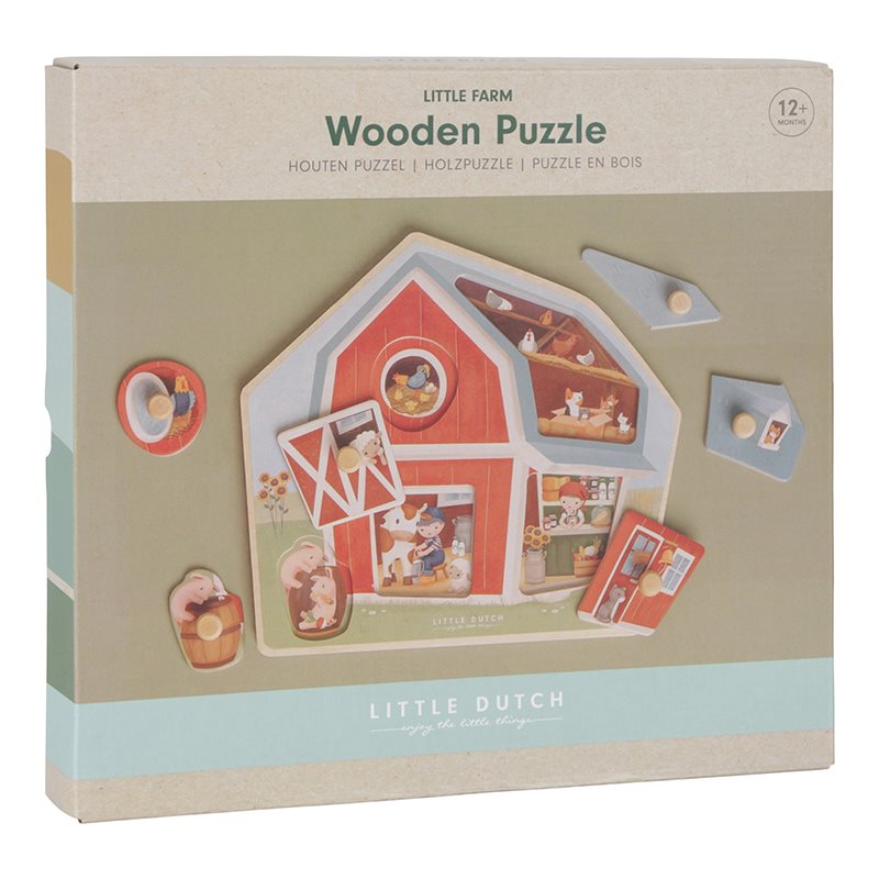 Puzzle de Madeira - Little Farm - Little Dutch