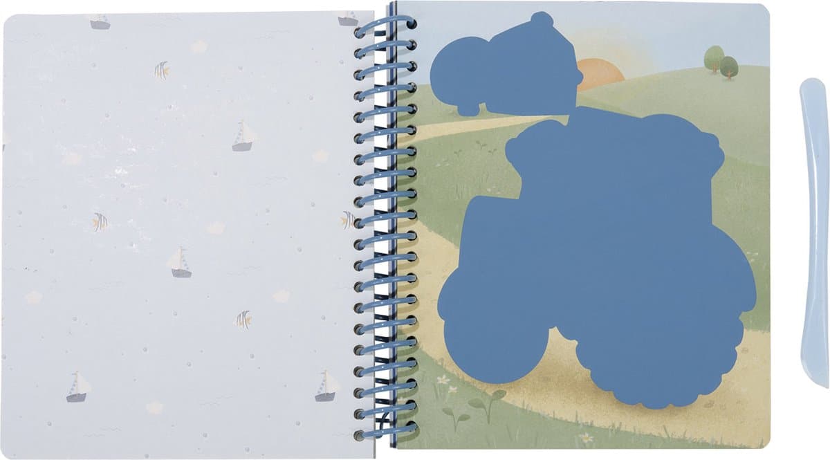 Livro Scratch "Jim & Friends" - Little Dutch