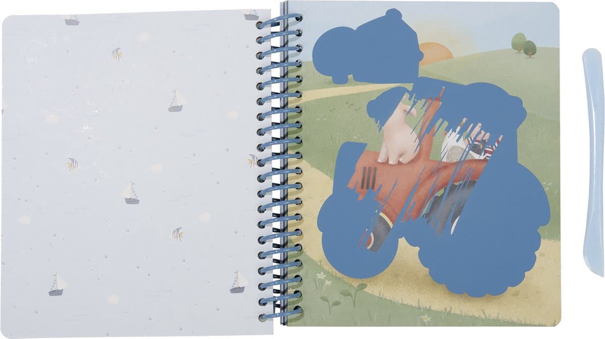 Livro Scratch "Jim & Friends" - Little Dutch