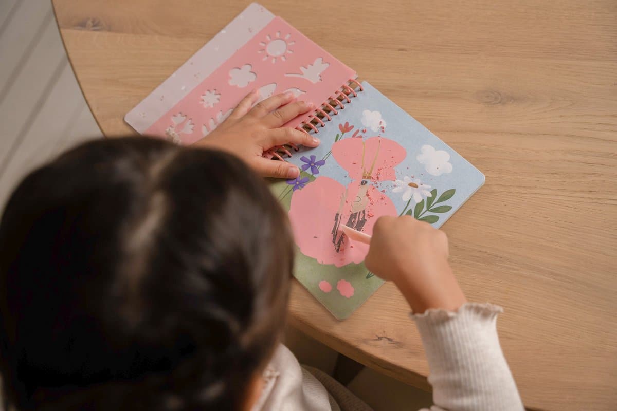Livro Scratch "Rosa & Friends" - Little Dutch