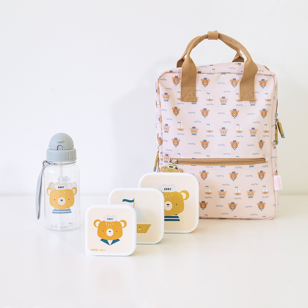 Conjunto 3 Caixas Lancheiras "Simon Bear"