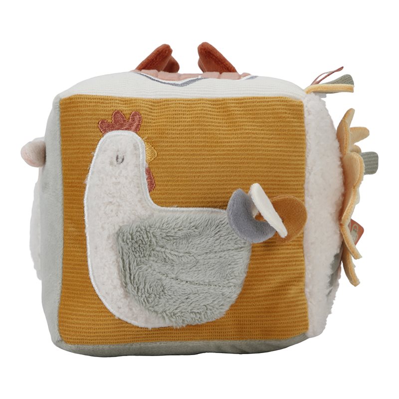 Soft activity cube "Little Farm" Little Dutch