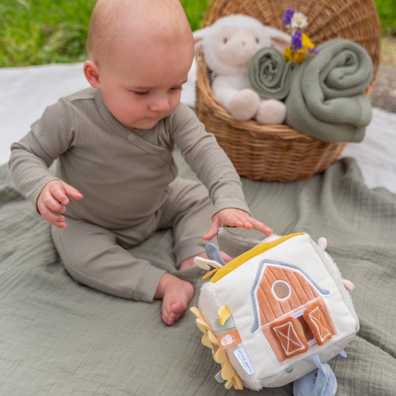 Soft activity cube "Little Farm" Little Dutch