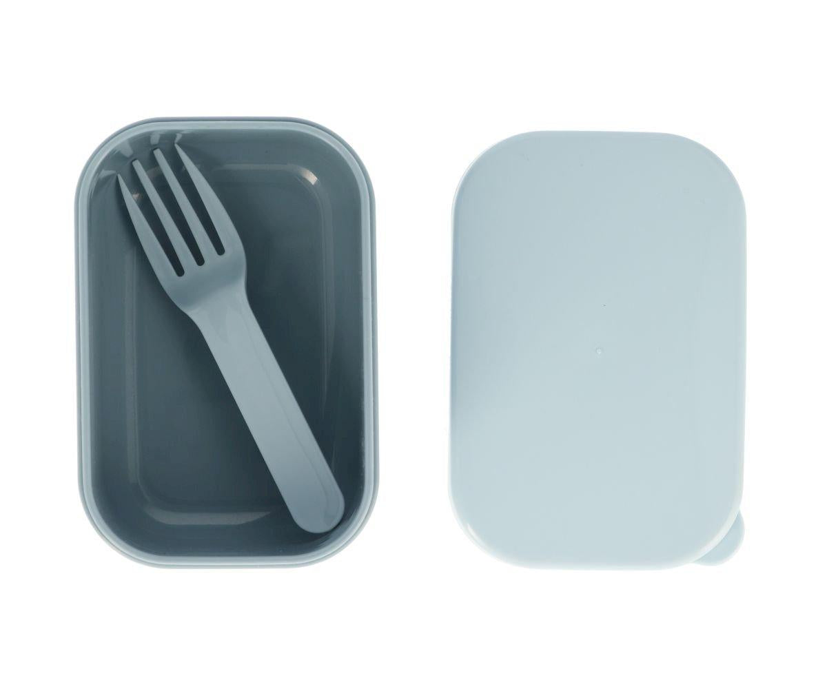 Bento Lunch Box "Leaves Blue"