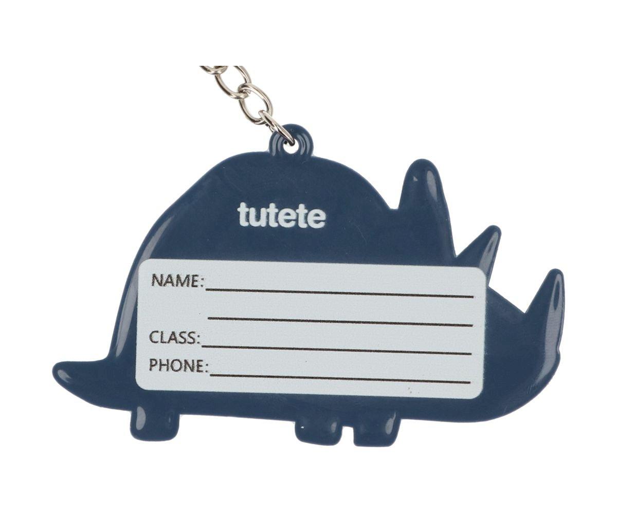 Identification Keyring - Dinos World Blue