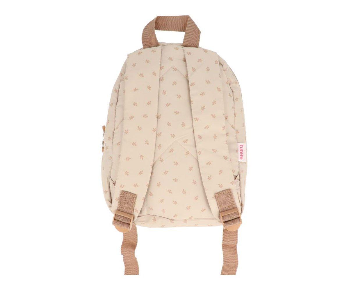 Padded Backpack - Leaves Sand