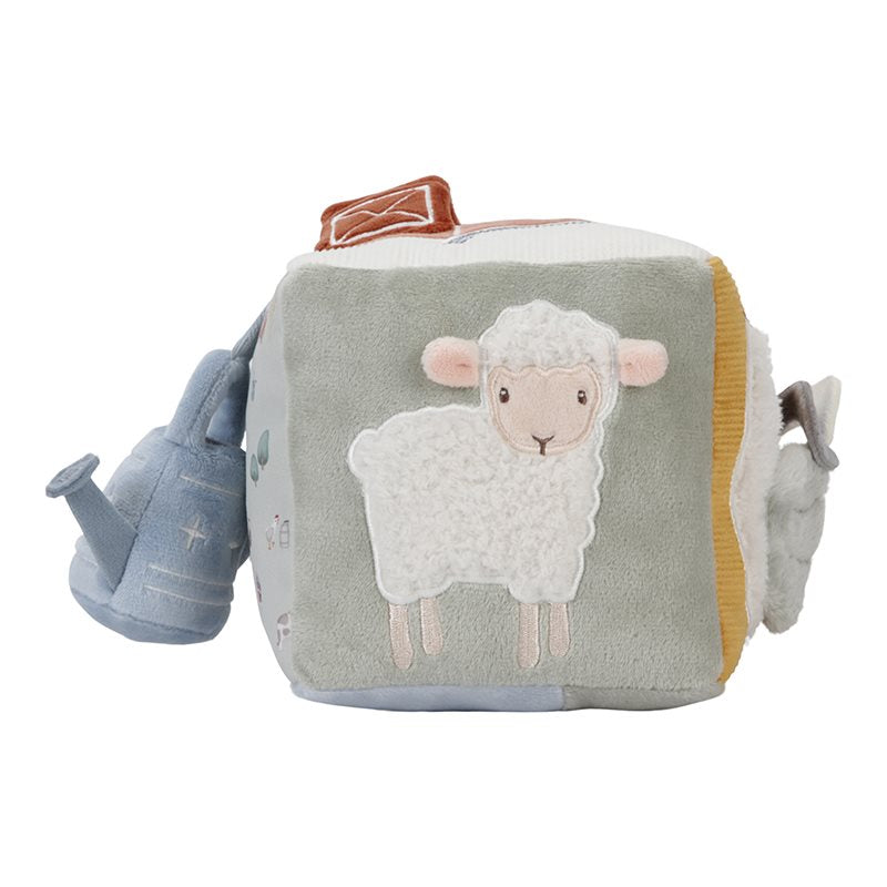 Soft activity cube "Little Farm" Little Dutch
