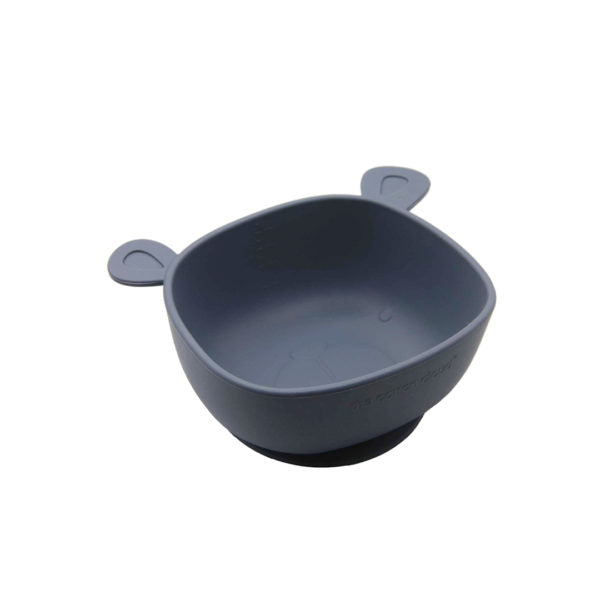 Lili the Bear Indigo Silicone Learning Bowl