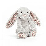 Peluche Coelhinho Floral Cinzento Pequeno JellyCat