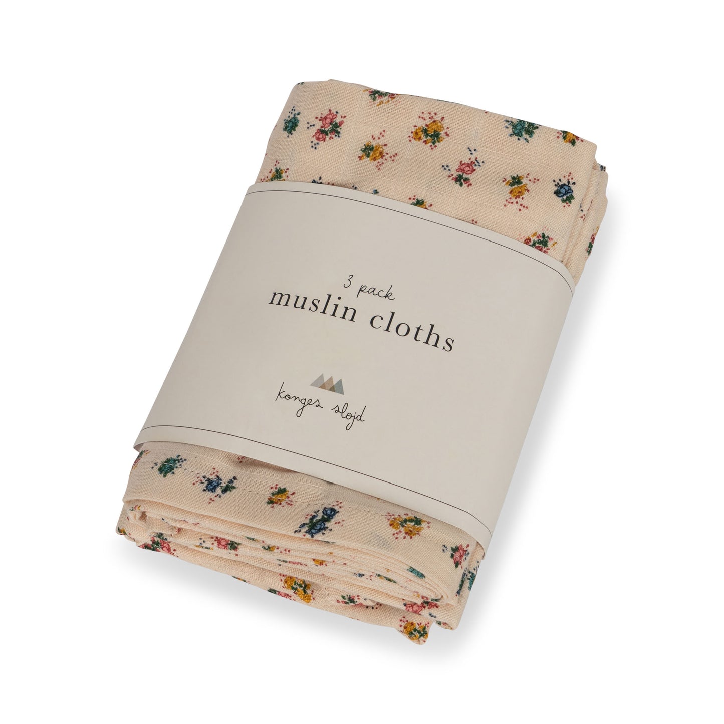 Set 3 Muselinas "Bloomie Blush" Konges Slojd