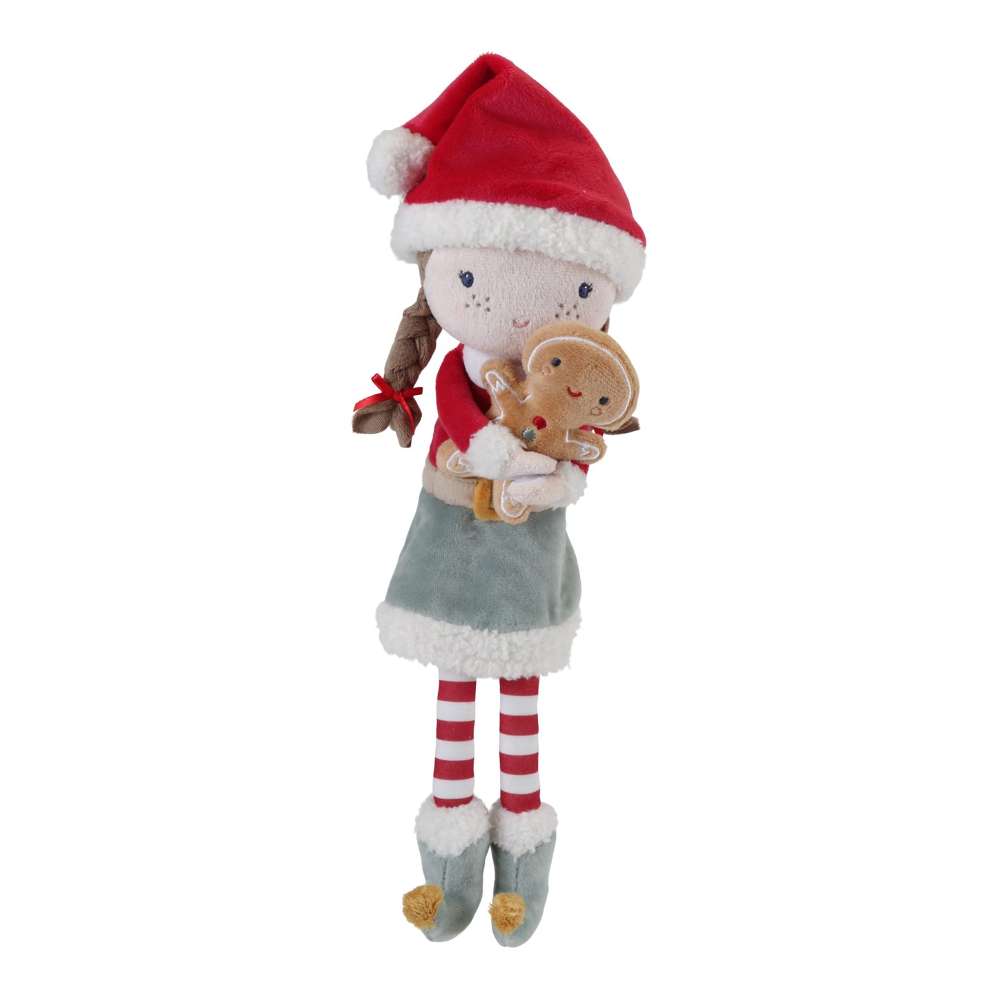 Boneca Rosa Elfo de Natal 35cm Little Dutch