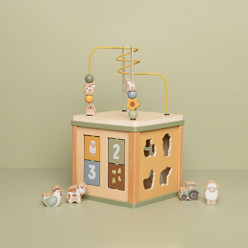 Cubo Multi-Atividades "Little Farm" Little Dutch