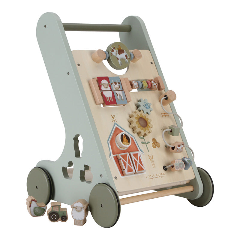 Multi-Activity Baby Walker "Little Farm" Little Dutch
