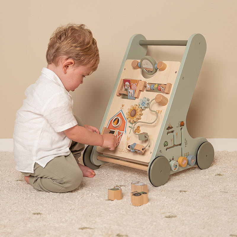 Multi-Activity Baby Walker "Little Farm" Little Dutch
