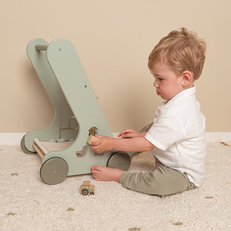 Multi-Activity Baby Walker "Little Farm" Little Dutch