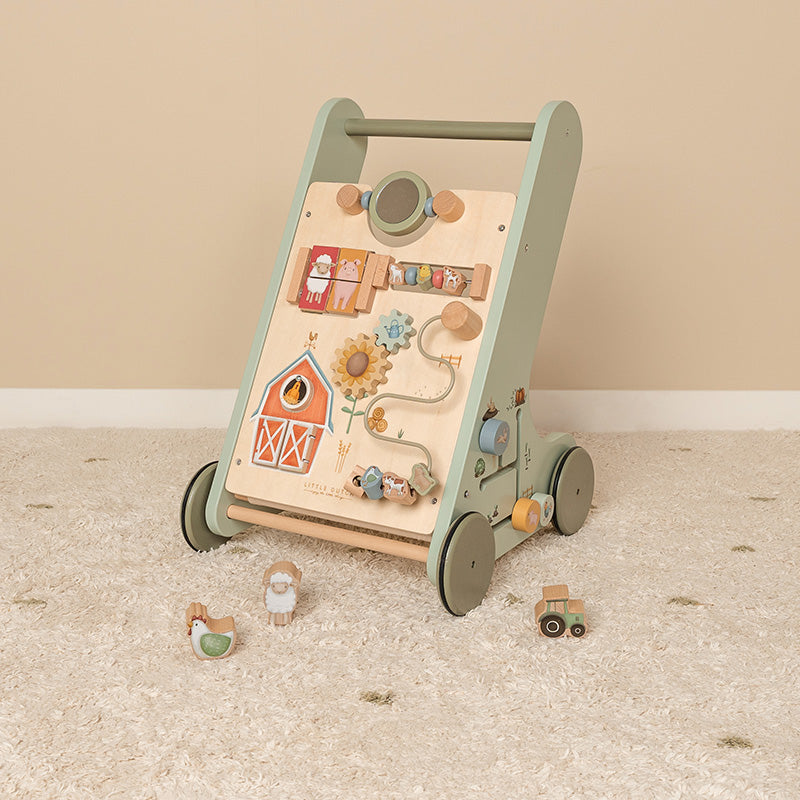 Multi-Activity Baby Walker "Little Farm" Little Dutch