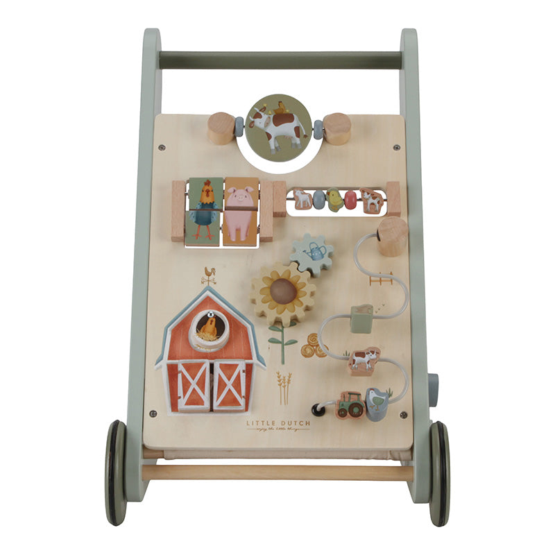 Multi-Activity Baby Walker "Little Farm" Little Dutch