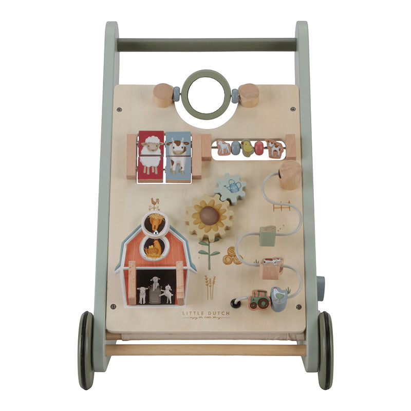Multi-Activity Baby Walker "Little Farm" Little Dutch