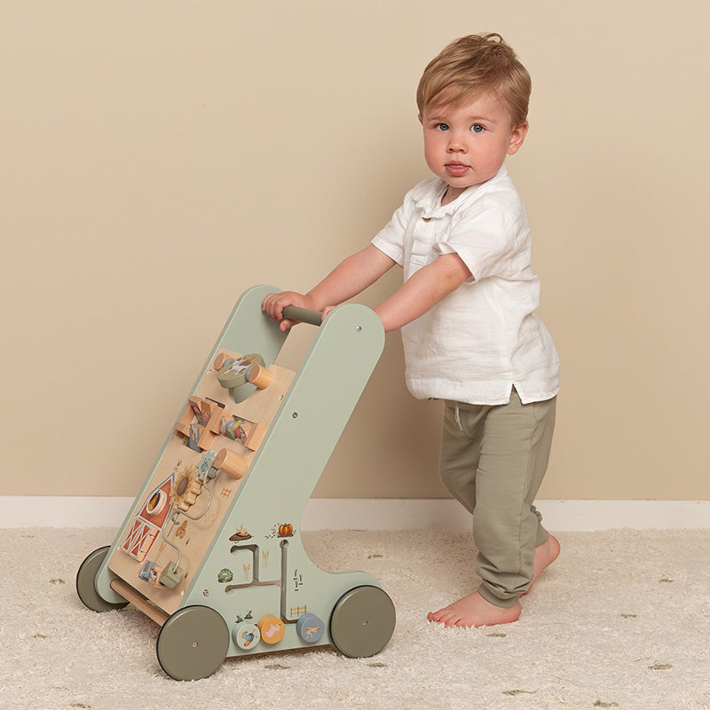 Multi-Activity Baby Walker "Little Farm" Little Dutch