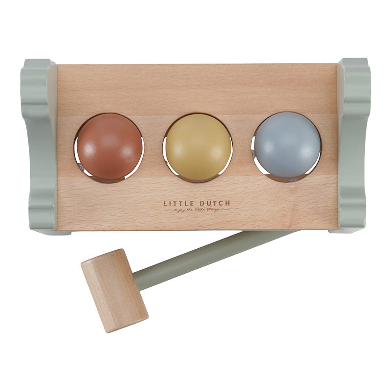 Pounding Bench with Rolling balls "Little Farm" Little Dutch