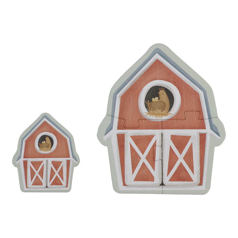 Conjunto Puzzles "Little Farm" Little Dutch