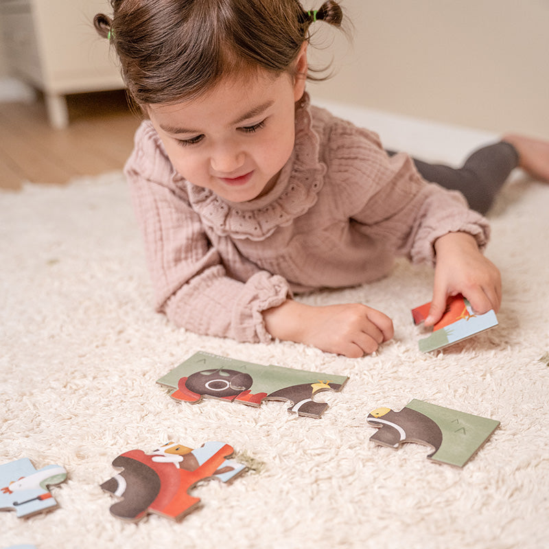 Conjunto Puzzles "Little Farm" Little Dutch