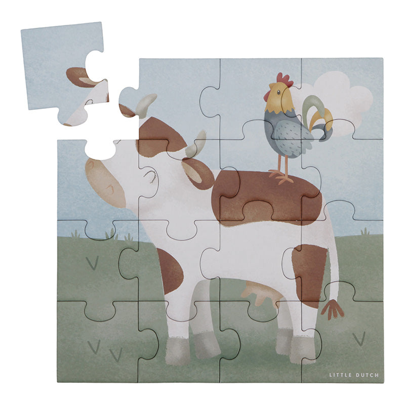 Conjunto Puzzles "Little Farm" Little Dutch