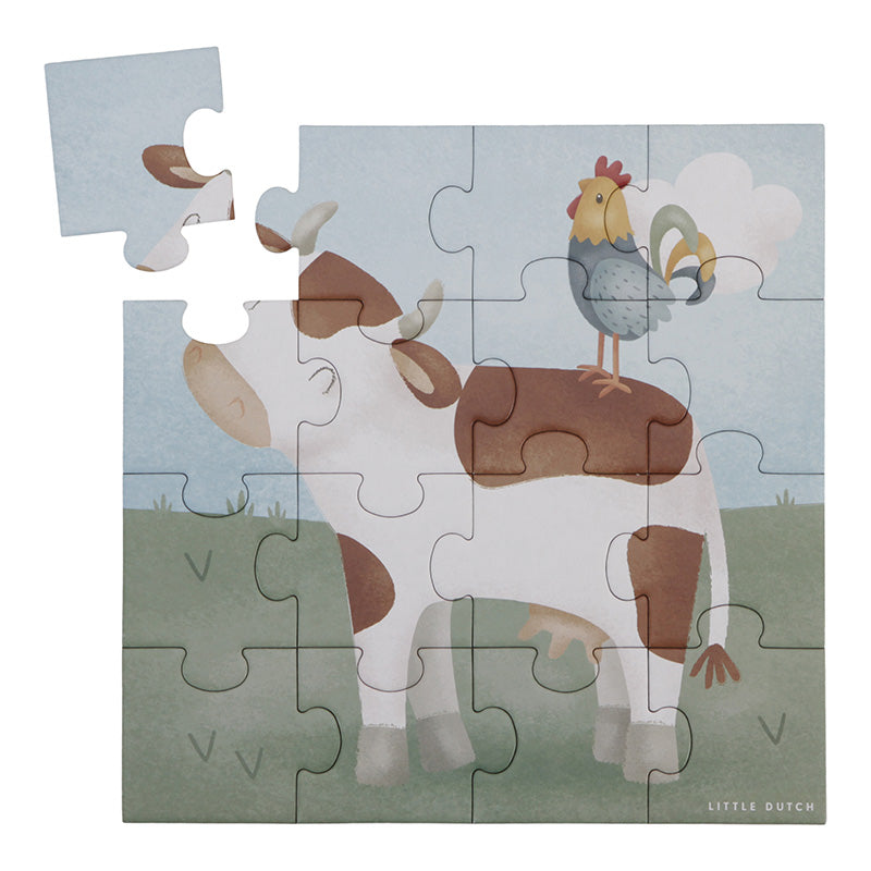 4 in 1 Puzzles "Little Farm Little Dutch