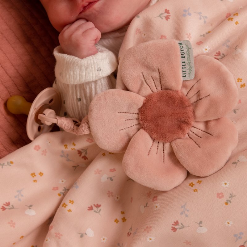 Pacifier Cloth Flowers & Butterflies