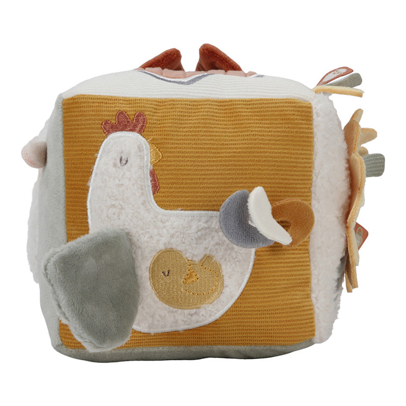 Soft activity cube "Little Farm" Little Dutch
