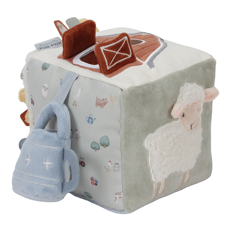 Soft activity cube "Little Farm" Little Dutch