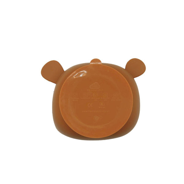 Prato Silicone - Lili The Bear - Cinnamon