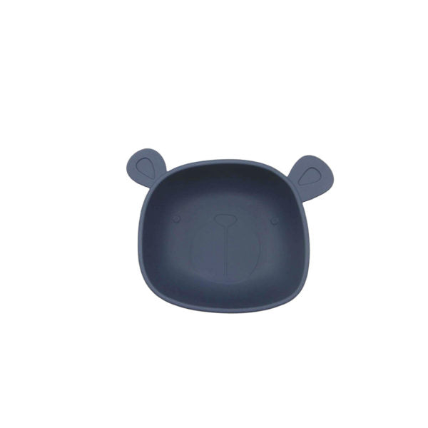 Lili the Bear Indigo Silicone Learning Bowl