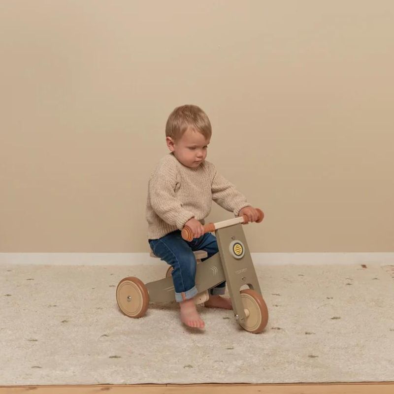 Wooden Tricycle Olive Little Dutch