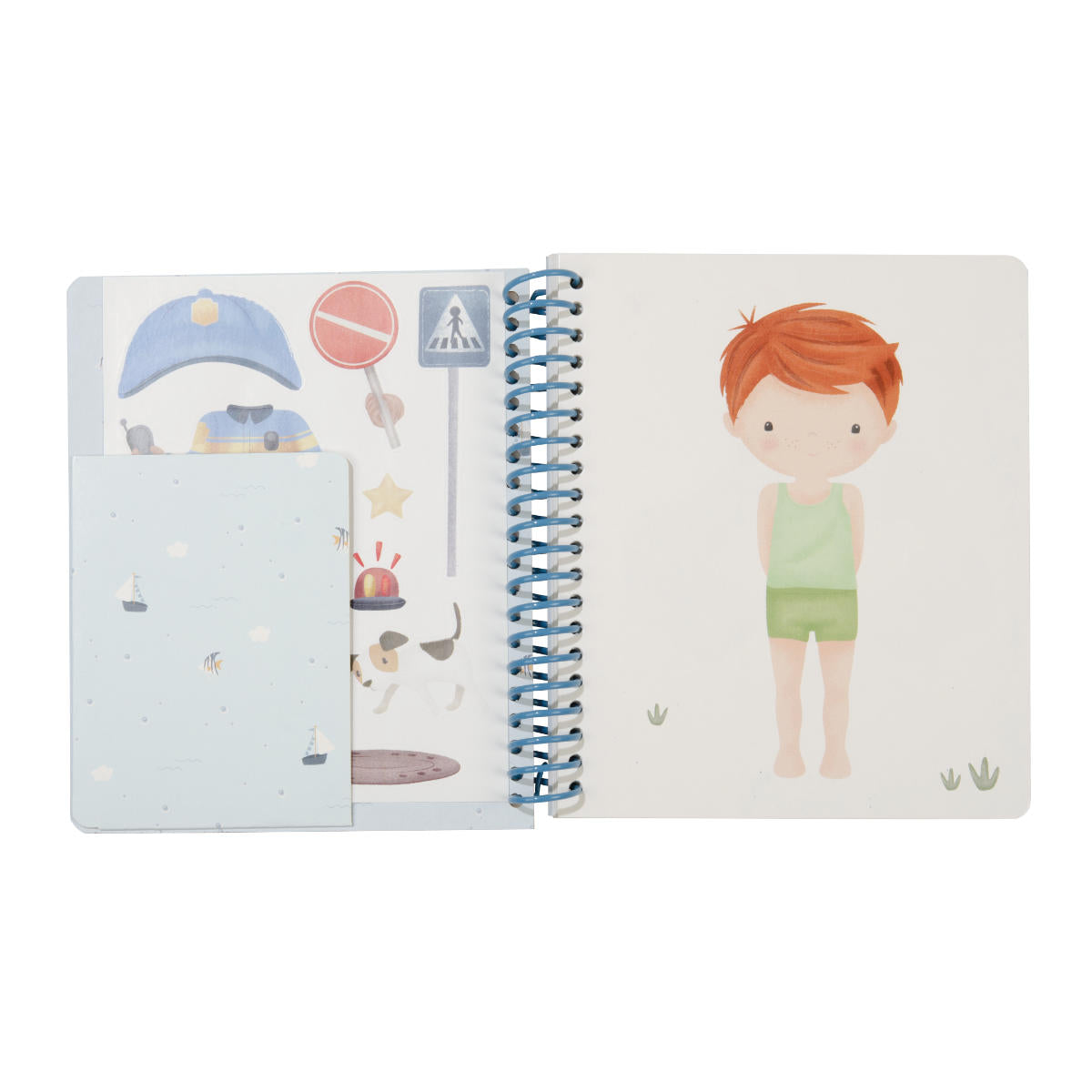 Livro Dress Me Up "Jim & Friends" - Little Dutch