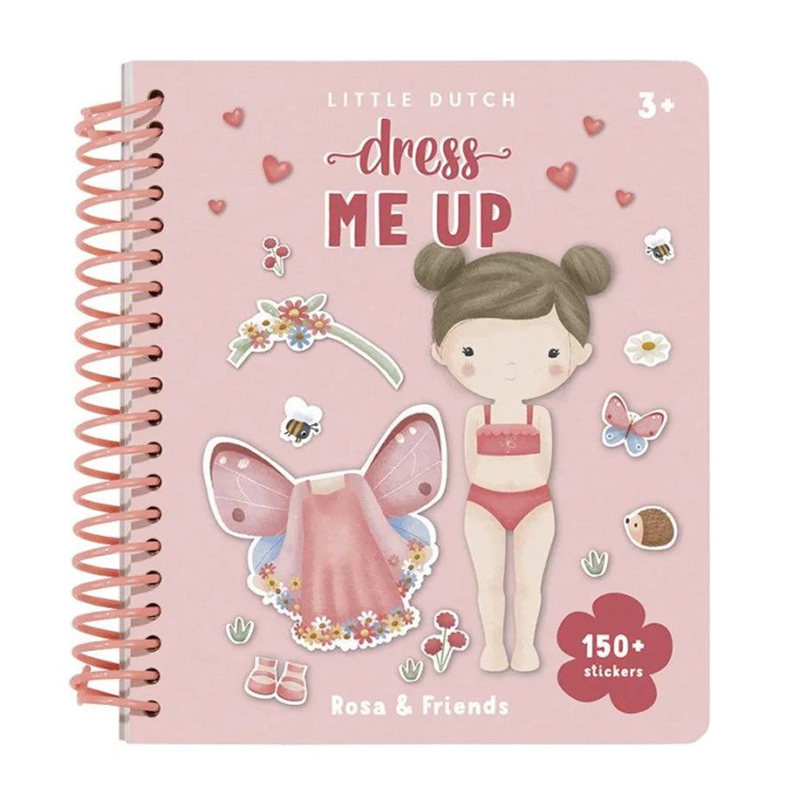 Dress Me Up Book "Rosa & Friends" - Little Dutch