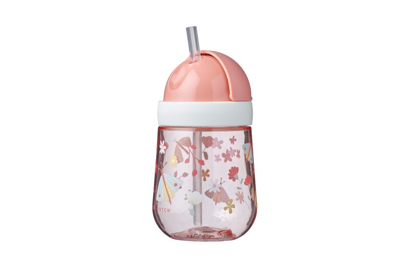 Copo com Palhinha Mio 300 ml – Flowers & Butterflies