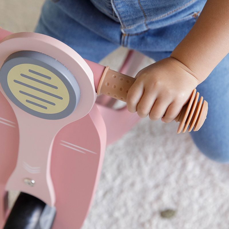 Scooter de Equilíbrio Rosa Little Dutch