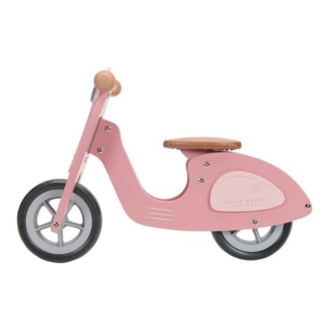 Scooter de Equilíbrio Rosa Little Dutch