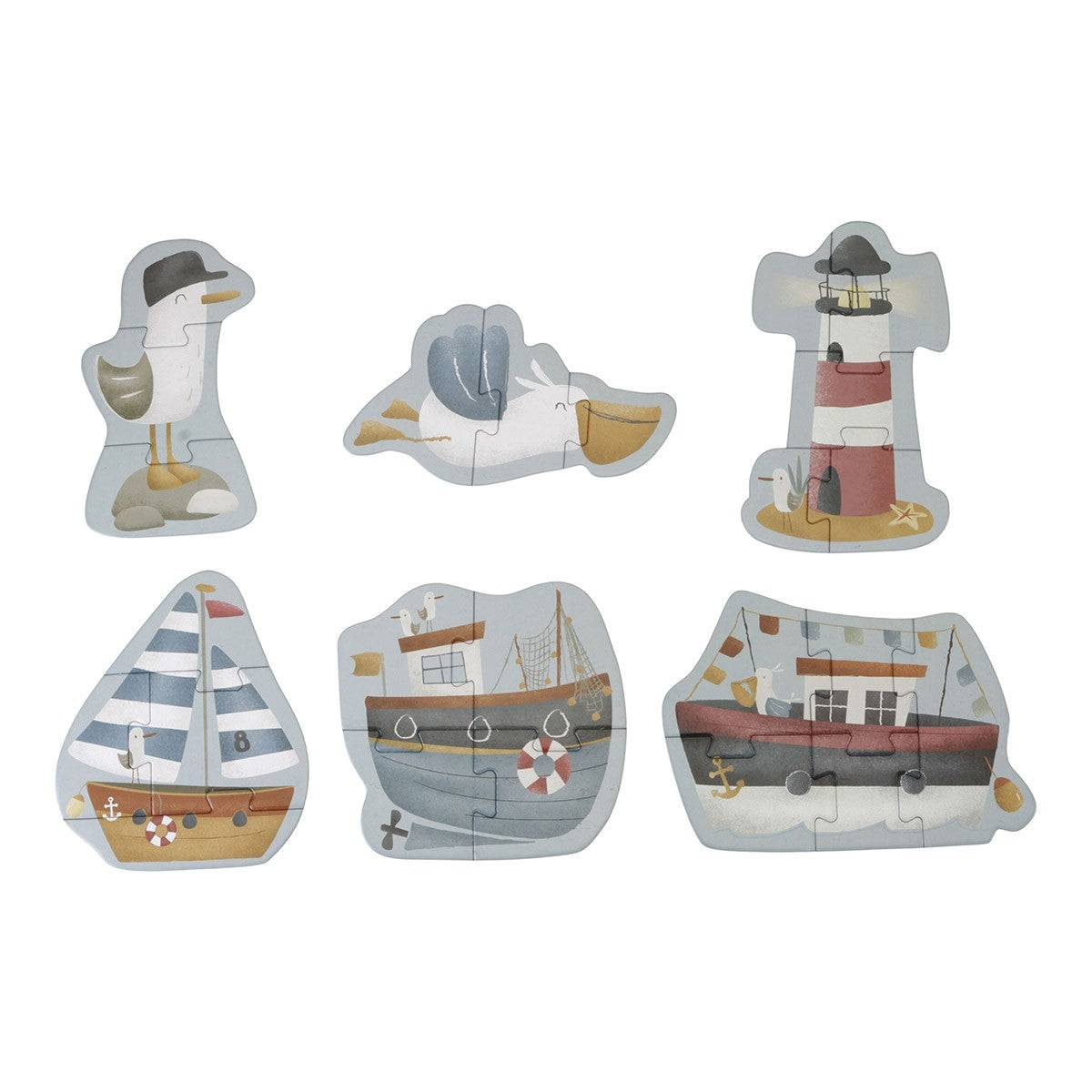 Conjunto Puzzles "Sailor's Bay" Little Dutch