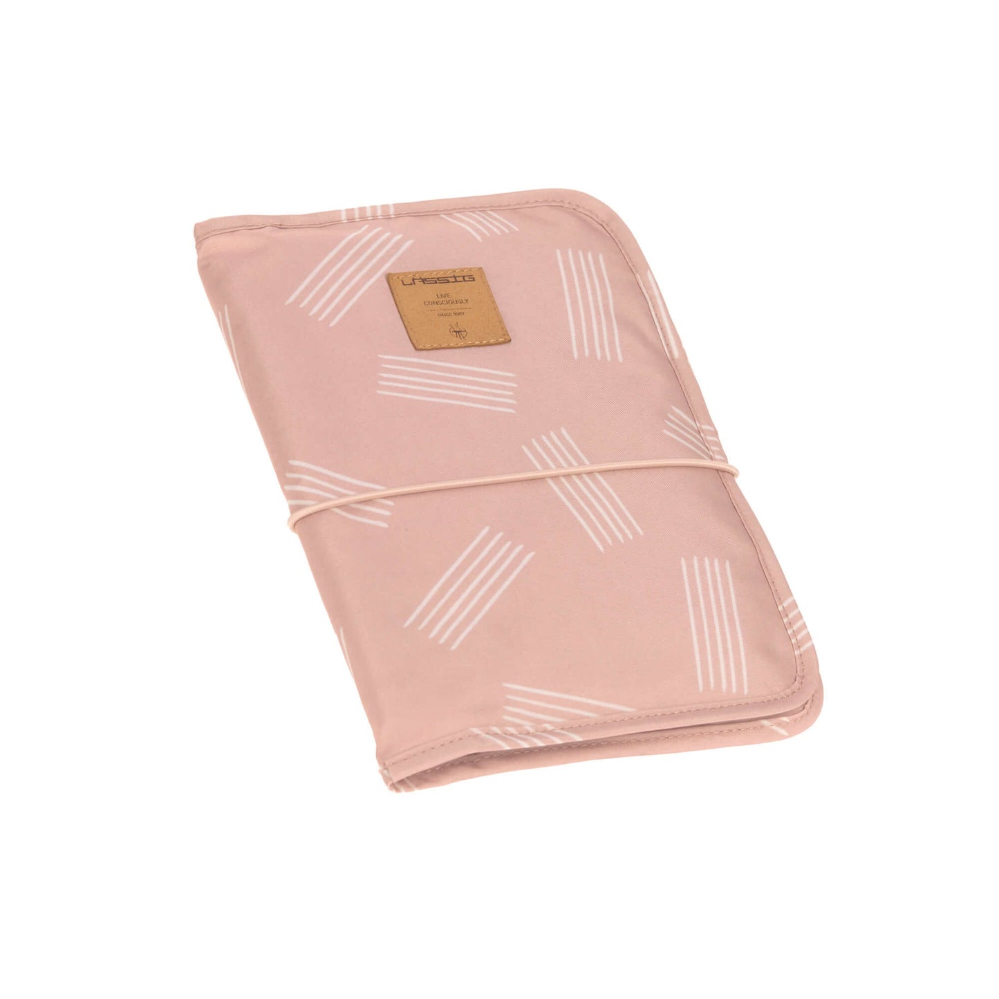 Bolsa Muda-Fraldas Stripes Rosa Lässig