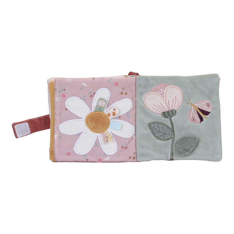 Livro Pequeno de Atividades "Flowers & Butterflies" Little Dutch