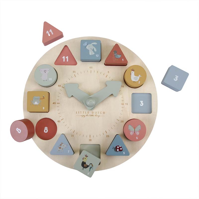 Puzzle Relógio Little Dutch