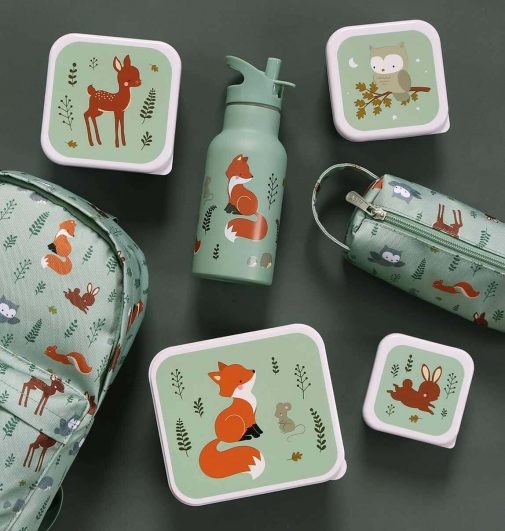 Conjunto 4 Caixas Amigos do Bosque A Little Lovely Company