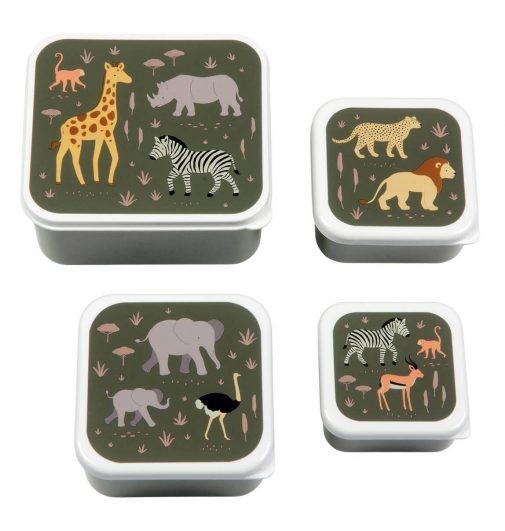 Conjunto 4 Caixas Savana A Little Lovely Company