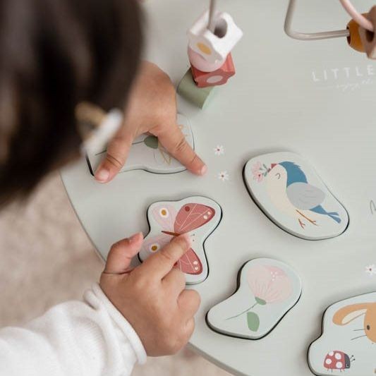 Mesa de Atividades "Flowers & Butterflies" Little Dutch