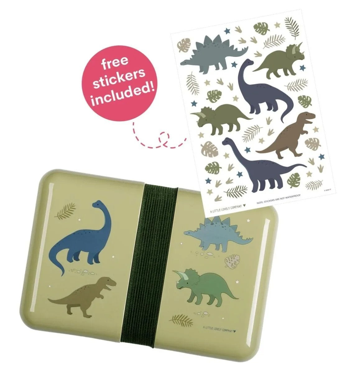 Caixa-Lancheira Dinossauros A Little Lovely Company
