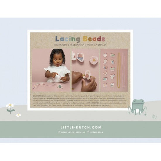 Contas de Entrelaçar "Flowers & Butterflies" Little Dutch